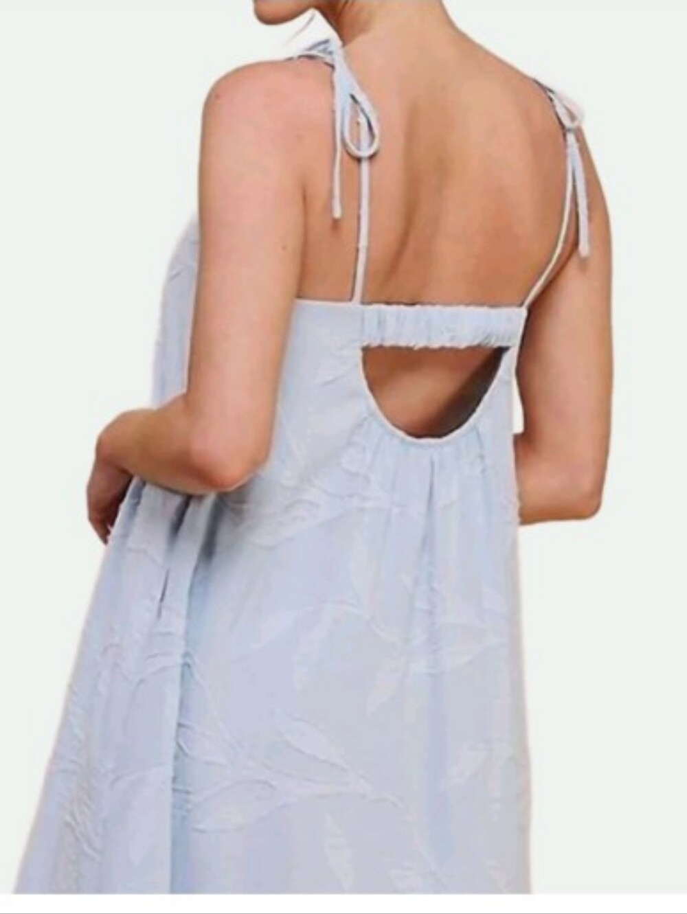 NWT Allie Rose laguna cami dress in lagoon Sz M